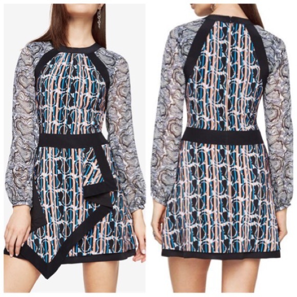 BCBGMaxAzria Tallulah Paisley Printed Dress - Picture 3 of 5